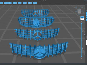 W205 AMG Ggrill 3D Print Model