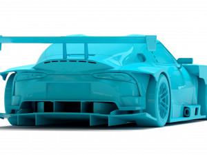 Supra GT300 1-24 Scale Kit 3D 打印模型