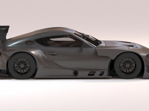 Supra GT300 1-24 Scale Kit 3D 打印模型