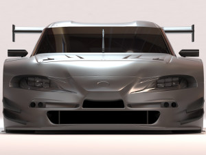 Supra GT300 1-24 Scale Kit 3D 打印模型