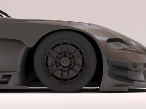 Supra GT300 1-24 Scale Kit 3D 打印模型