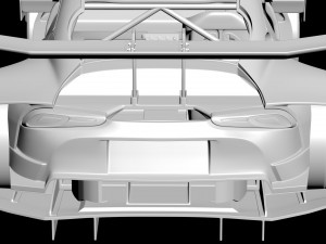 Supra GT300 1-24 Scale Kit 3D 打印模型