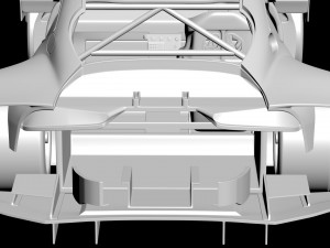 Supra GT300 1-24 Scale Kit 3D 打印模型