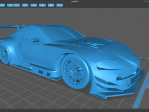 Supra GT300 1-24 Scale Kit 3D 打印模型
