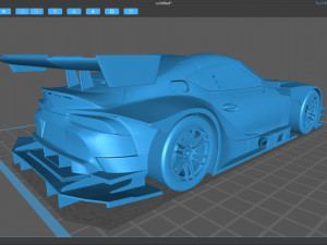 Supra GT300 1-24 Scale Kit 3D 打印模型