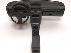 Subaru Impreza LHD Dash Modello di stampa 3D