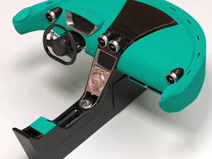 CCXR EVO Special One dashboard 3D Print Model