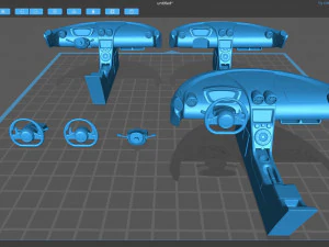 CCXR EVO Special One dashboard 3D Print Model