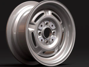 Fiesta Mk2 6j Steel Wheels 3D Print Model
