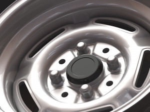 Felgi stalowe do Fiesty Mk2 6j Model do druku 3D