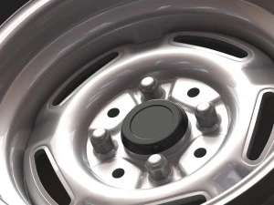 Fiesta Mk2 6j Steel Wheels 3D Print Model