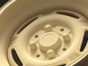 Felgi stalowe do Fiesty Mk2 6j Model do druku 3D