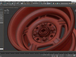 Felgi stalowe do Fiesty Mk2 6j Model do druku 3D
