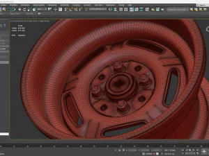 Fiesta Mk2 6j Steel Wheels 3D Print Model