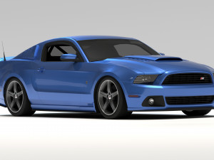 Mustang Roush RS3 2014 Body Kit 3D प्रिंट मॉडल