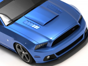 Mustang Roush RS3 2014 Body Kit 3D प्रिंट मॉडल