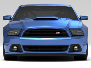 Mustang Roush RS3 2014 Body Kit 3D प्रिंट मॉडल