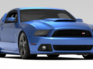 Mustang Roush RS3 2014 Body Kit 3D प्रिंट मॉडल