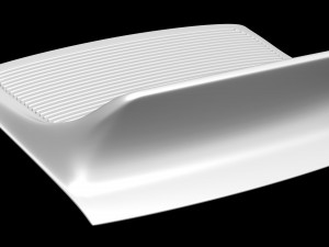 RWB 993 Ducktail Standalone 3D Print Model