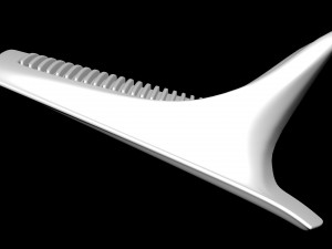 RWB 993 Ducktail Standalone 3D Print Model