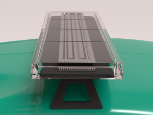 Supercar Police Flashlights Modello di stampa 3D