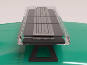 Supercar Police Flashlights 3D Print Model