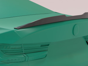 M3 G80 Spoilers 3D 프린트 모델