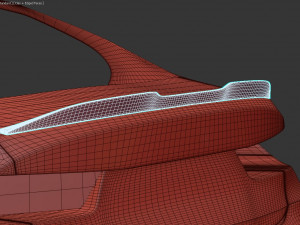 M3 G80 Spoilers 3D 프린트 모델