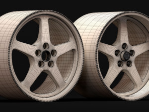 Walkinshaw Rims 3D 프린트 모델