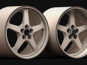 Walkinshaw Rims 3D Print Model