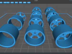 Walkinshaw Rims 3D 프린트 모델
