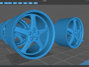 Walkinshaw Rims 3D 프린트 모델