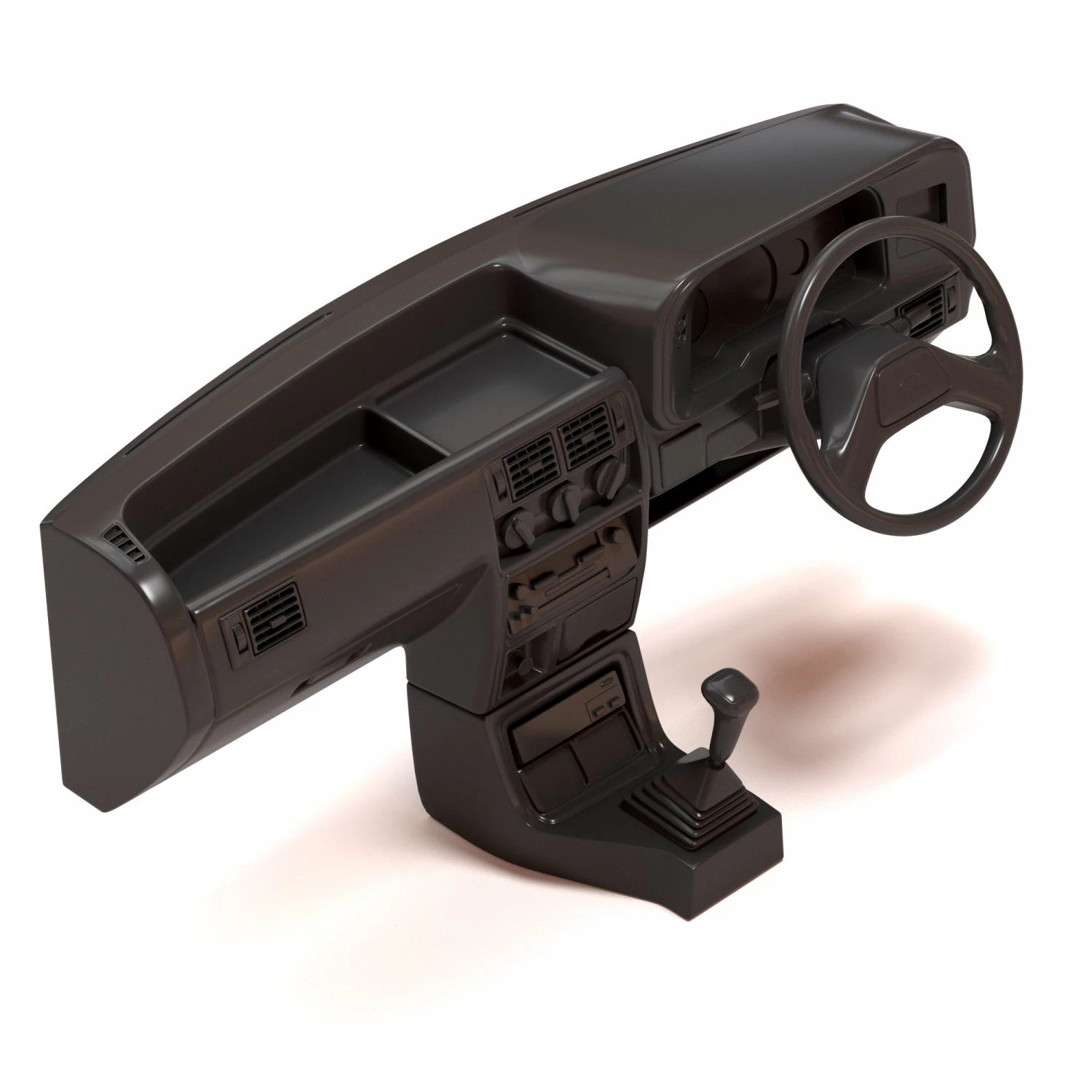 Escort MKIV RHD Dash 3D Print Model .c4d .max .obj .3ds .fbx .stl .blend 
