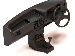 Escort MKIV RHD Dash Modelo de Impressão 3D