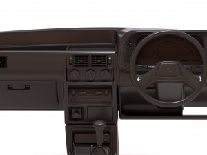 Escort MKIV RHD Dash Modelo de Impressão 3D