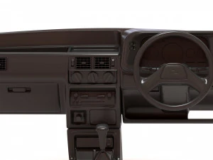 Escort MKIV RHD Dash 3D Print Model