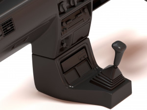 Escort MKIV RHD Dash Modelo de Impressão 3D
