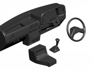 Escort MKIV RHD Dash 3D Print Model