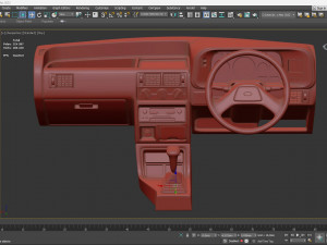 Escort MKIV RHD Dash Modelo de Impressão 3D