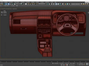 Escort MKIV RHD Dash 3D Print Model