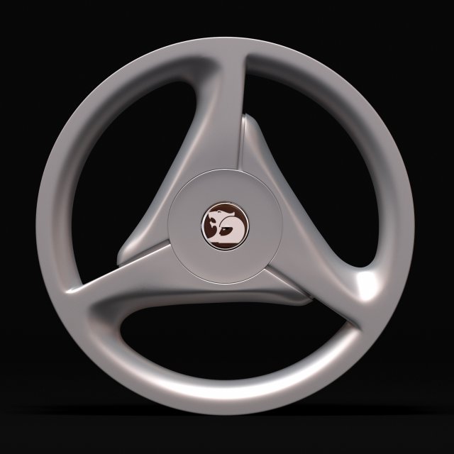 HSV Trispoke Rim 3D Print Model .c4d .max .obj .3ds .fbx .stl .blend