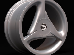 HSV Trispoke Rim 3D Print Model