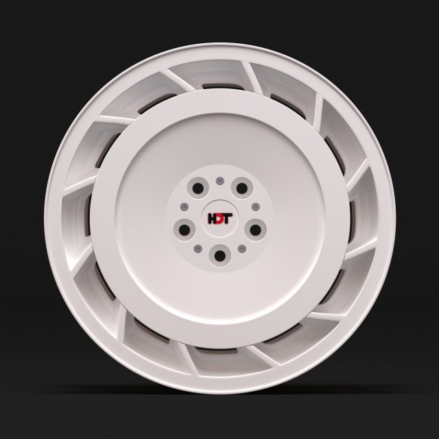 HDT AERO Rim Modelo de impresión 3D .c4d .max .obj .3ds .fbx .stl .blend 