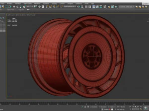 HDT AERO Rim 3D Print Model