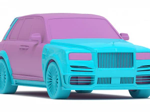 Cullinan Mansory Kit 3D Print Model