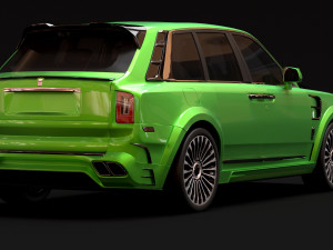 Cullinan Mansory Kit 3D-Druckmodell