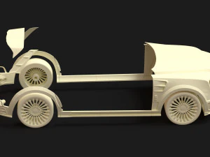 Cullinan Mansory Kit 3D Print Model