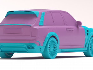 Cullinan Mansory Kit 3D-Druckmodell