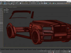 Cullinan Mansory Kit 3D Print Model