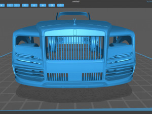 Cullinan Mansory Kit 3D-Druckmodell